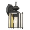 Thomas Brentwood 1325'' High 1Light Outdoor Sconce, Black SL92427